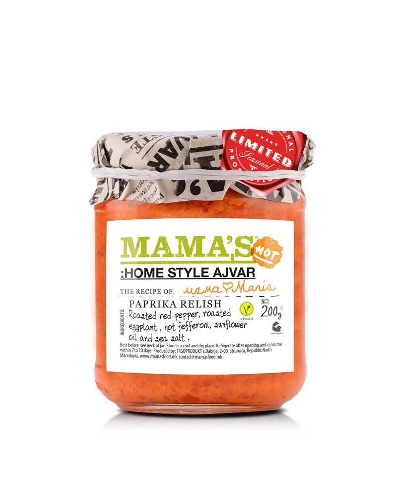 MAMA'S Homestyle Ajvar Hot