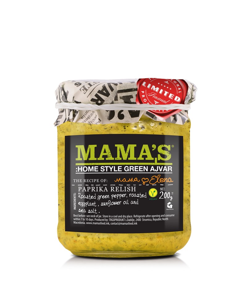 MAMA'S Homestyle Green Ajvar