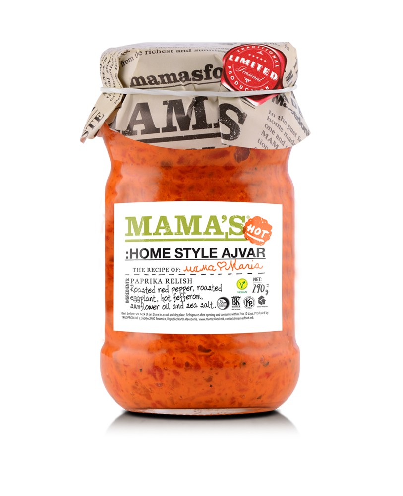 MAMA'S Homestyle Ajvar Hot