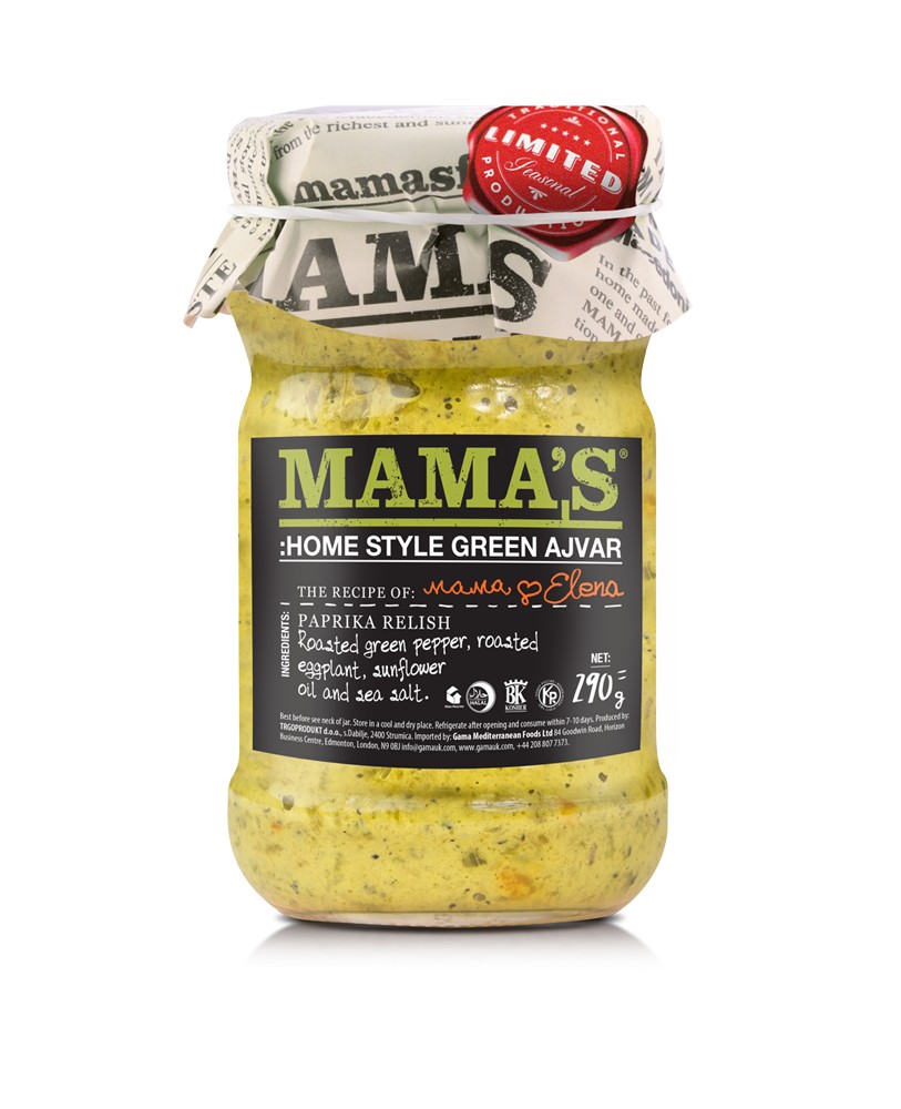 MAMA'S Homestyle Green Ajvar