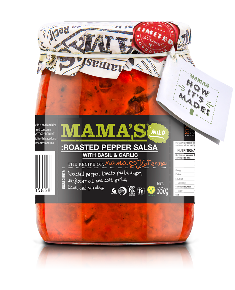 MAMA'S Roaster Pepper Salsa